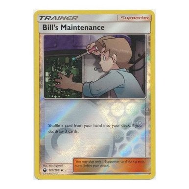 SM Celestial Storm 126/168 Bill's Maintenance (Reverse Holo)