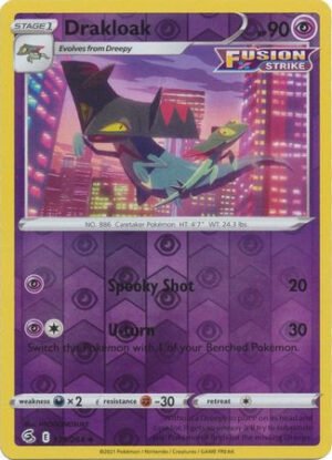 Fusion Strike 129/264 Drakloak (Reverse Holo)