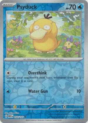 Scarlet & Violet 151 054/165 Psyduck (Reverse Holo)