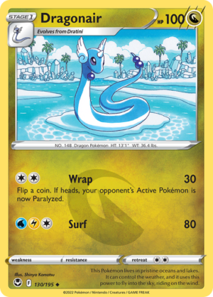 SWSH Silver Tempest 130/195 Dragonair