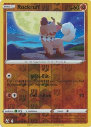 Crown Zenith 073/159 Rockruff (Reverse Holo)