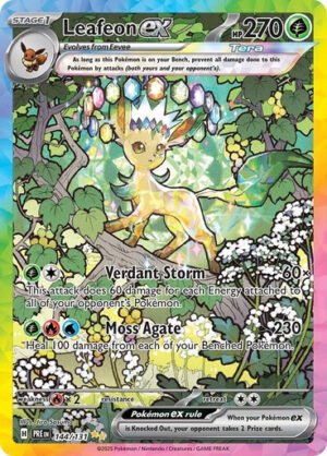 SV Prismatic Evolutions 144/131 Leafeon ex (Alternative Art, Full Art)