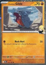 SV Destined Rivals 102/182 Cynthia's Gible (Cosmo Holo)