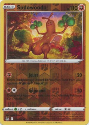 SWSH Lost Origin 094/196 Sudowoodo (Reverse Holo)