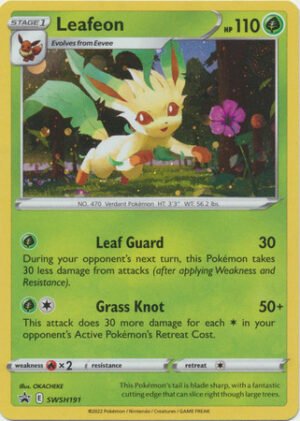 Sword & Shield Promo SWSH191 Leafeon
