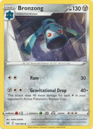 SWSH Lost Origin 126/196 Bronzong