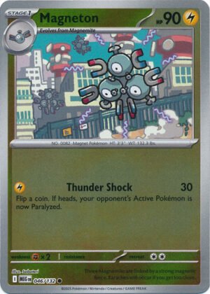 Mega Evolution 046/132 Magneton (Reverse Holo)