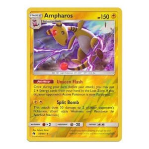 SM Lost Thunder 78/214 Ampharos (Reverse Holo)