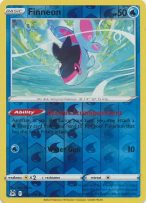 SWSH Lost Origin 040/196 Finneon (Reverse Holo)