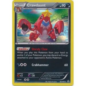 XY Primal Clash 92/160 Crawdaunt (Holo)