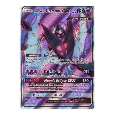 SM Ultra Prism 143/156 Dawn Wings Necrozma GX (Full Art)
