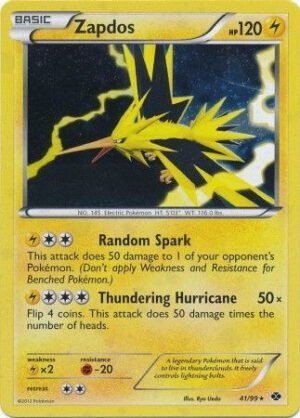 Next Destinies 41/99 Zapdos (Cosmo Holo)