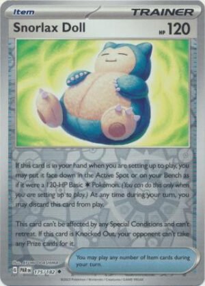 SV Paradox Rift 175/182 Snorlax Doll (Reverse Holo)
