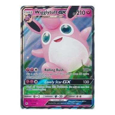 Hidden Fates 42/68 Wigglytuff GX (Half Art)