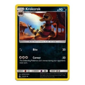 SM Unbroken Bonds 115/214 Krokorok (Reverse Holo)
