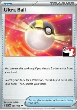 Scarlet & Violet (Base Set) 196/198 Ultra Ball (Prize Pack League Promo Non-Holo)