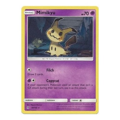 SM Guardians Rising 58/145 Mimikyu (Non-Holo)