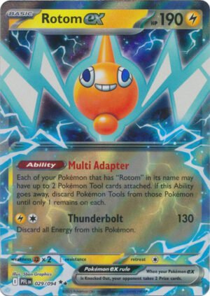 ME Phantasmal Flames 029/094 Rotom ex (Half Art)