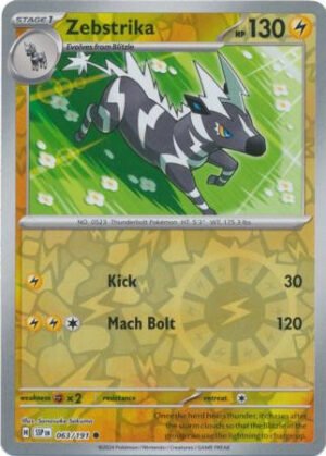 SV Surging Sparks 063/191 Zebstrika (Reverse Holo)