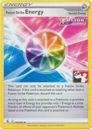 Fusion Strike 244/264 Fusion Strike Energy (Prize Pack League Promo Holo)