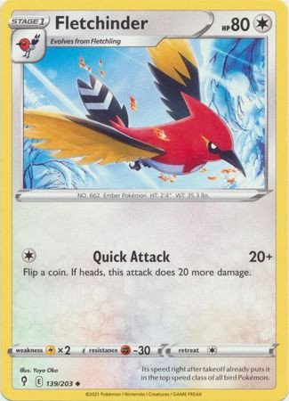 Evolving Skies 139/203 Fletchinder