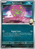 SV Destined Rivals 129/182 Cynthia's Spiritomb