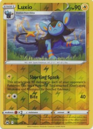 Crown Zenith 042/159 Luxio (Reverse Holo)
