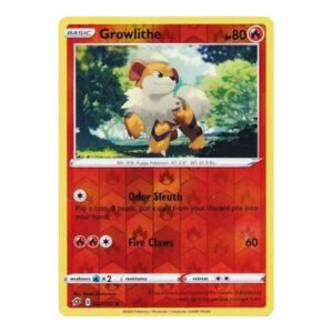 Rebel Clash 027/192 Growlithe (Reverse Holo)