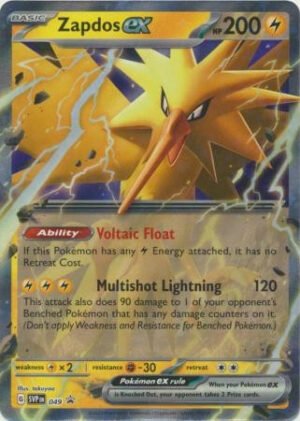 Scarlet & Violet Promo SVP049 Zapdos ex