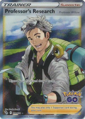 Pokemon GO 078/078 Professor's Research [WIllow] (Full Art)