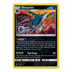 SM Unbroken Bonds 111/214 Sharpedo (Reverse Holo)