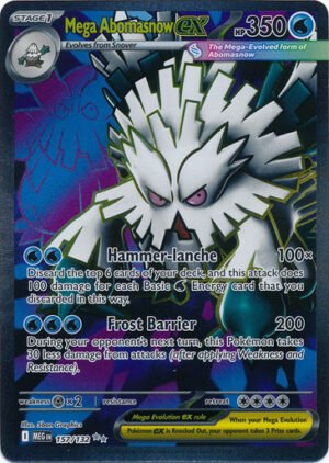 Mega Evolution 157/132 Mega Abomasnow ex (Full Art)