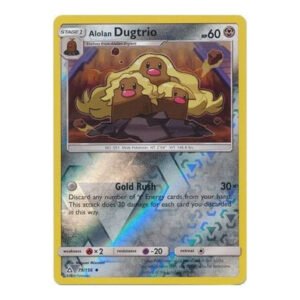 SM Ultra Prism 79/156 Alolan Dugtrio (Reverse Holo)