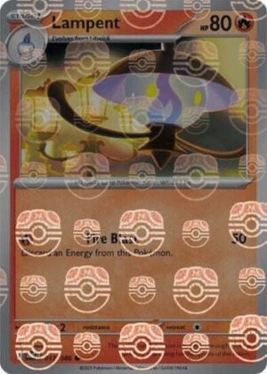SV White Flare 017/086 Lampent (MASTER BALL Reverse Holo)