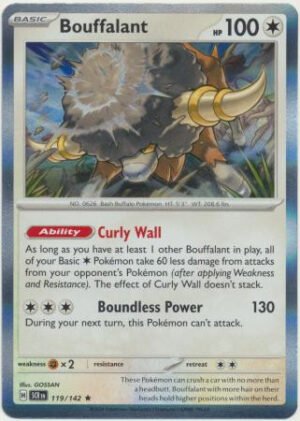 SV Stellar Crown 119/142 Bouffalant (Holo)