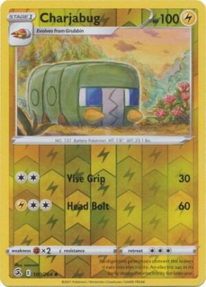 Fusion Strike 100/264 Charjabug (Reverse Holo)