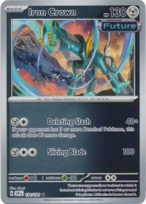 SV Surging Sparks 132/191 Iron Crown (Reverse Holo)