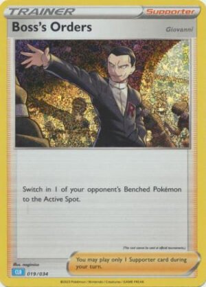 TCG Classic Collection: Blastoise Deck 019/034 Boss's Orders [Giovanni] (Holo)