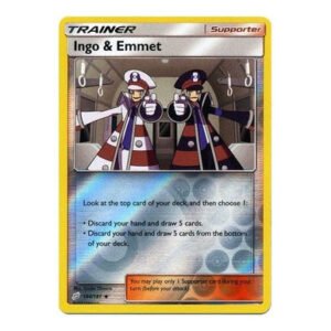 SM Team Up 144/181 Ingo & Emmet (Reverse Holo)