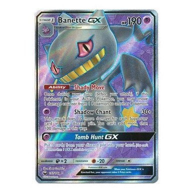 SM Celestial Storm 157/168 Banette GX (Full Art)