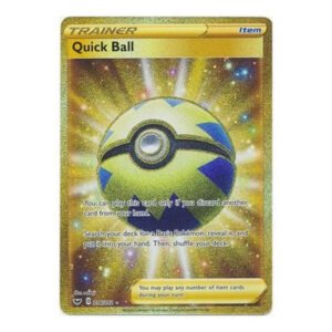 Sword & Shield (Base) 216/202 Quick Ball (Secret Rare)