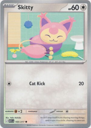 ME Ascended Heroes 165/217 Skitty