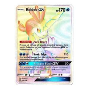 SM Unified Minds 240/236 Keldeo GX (Rainbow Rare)