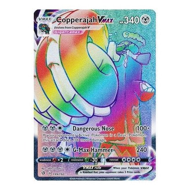 Rebel Clash 199/192 Copperajah VMAX (Rainbow Rare)