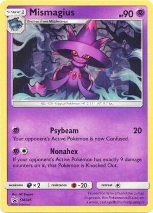 Sun & Moon Promo SM245 Mismagius
