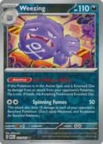 Scarlet & Violet 151 110/165 Weezing (Reverse Holo)