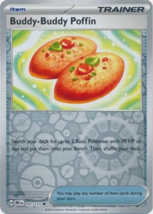 SV Prismatic Evolutions 101/131 Buddy-Buddy Poffin (Reverse Holo)
