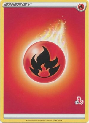 Sword & Shield (Base) EN02 Fire Energy (Cinderace Symbol 29)