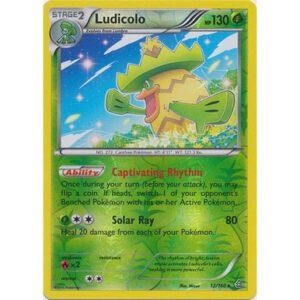 XY Primal Clash 12/160 Ludicolo (Reverse Holo)
