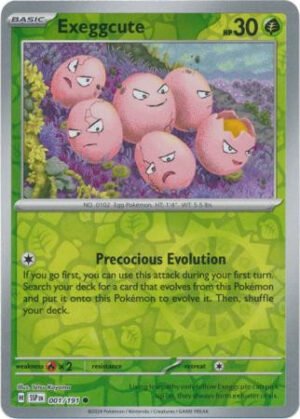 SV Surging Sparks 001/191 Exeggcute (Reverse Holo)